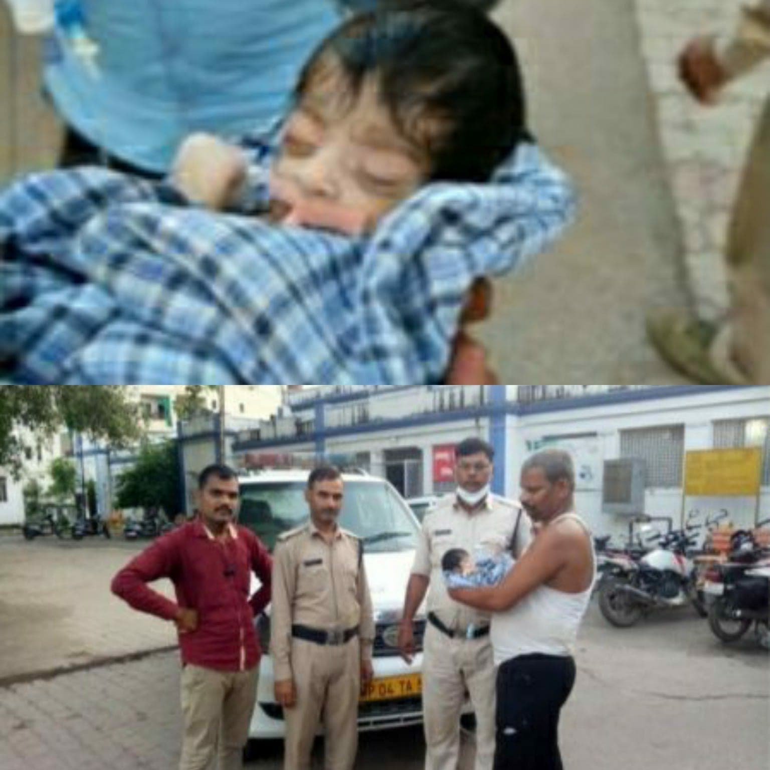Gwalior News : झाड़ी में पड़ी नवजात को खा रहीं थी चीटियां, पुलिस ने लगाया गले