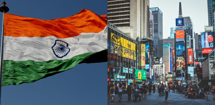 भारत के 75वें स्वतंत्रता दिवस पर अमेरिका के Times Square पर शान से लहराएगा अब तक का सबसे बड़ा तिरंगा