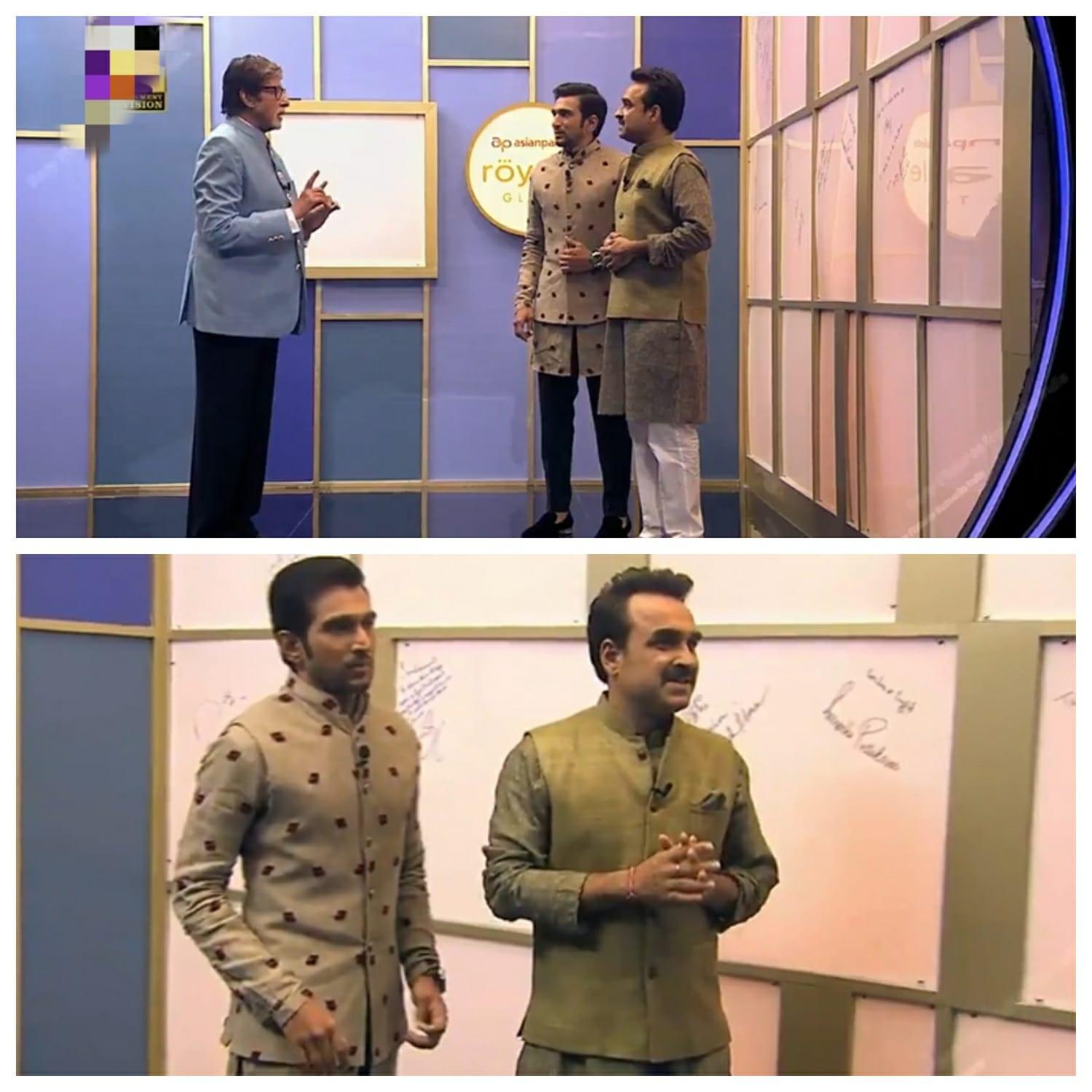 Video : चटनी और राहुकाल ने पंकज त्रिपाठी और प्रतीक गांधी को फंसाया,  Amitabh Bachchan ने लगाई डांट