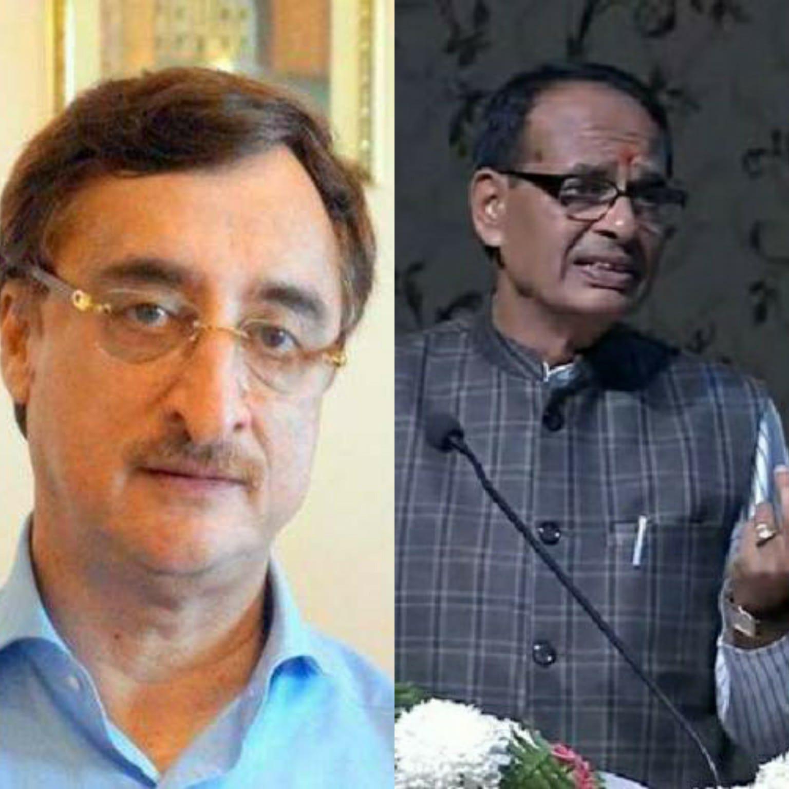 विवेक तन्खा ने सीएम शिवराज सहित 3 को भेजा 10 करोड़ की मानहानि का नोटिस, ये है कारण