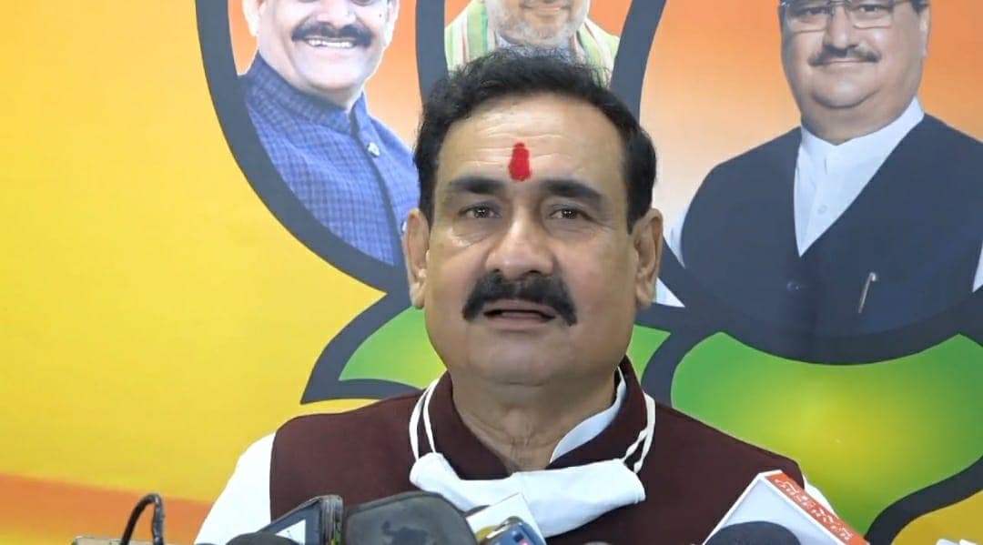 गृह मंत्री नरोत्तम मिश्रा की चेतावनी, हिन्दू देवी देवताओं को अपमानित करने वालों का स्थान जेल होगा 