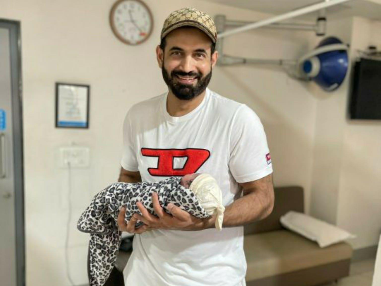पूर्व क्रिकेटर इरफ़ान पठान दूसरी बार पिता बने, शेयर की फोटो