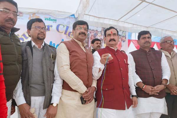 Datia News : हूटर बजाकर हुआ सुपर सन्डे किया आगाज, गृह मंत्री बोले – स्वच्छता के मामले में दतिया को बनाना है नंबर वन