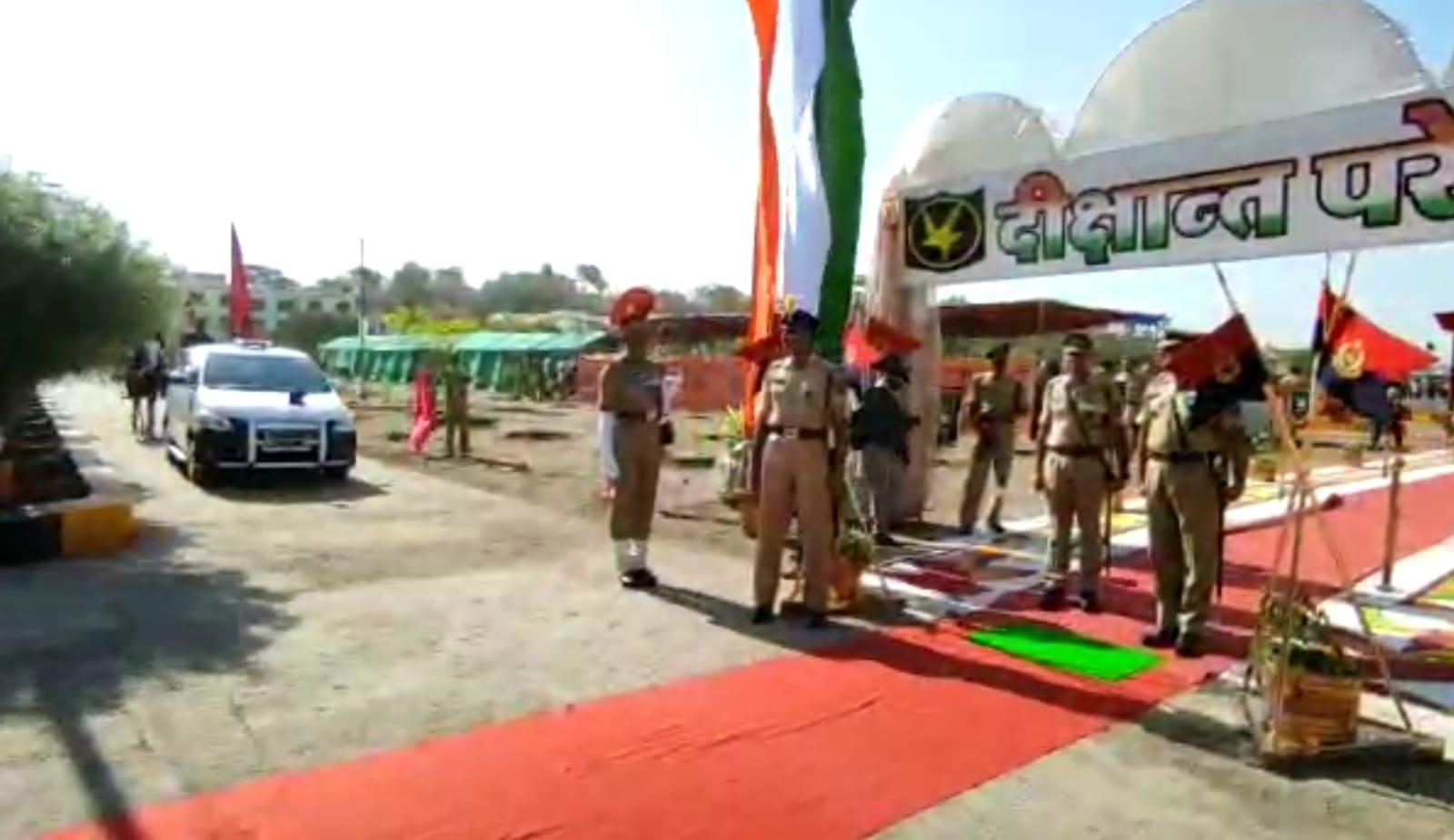 BSF के 377 नव आरक्षकों ने देश की सरहदों की निगरानी  की ली शपथ