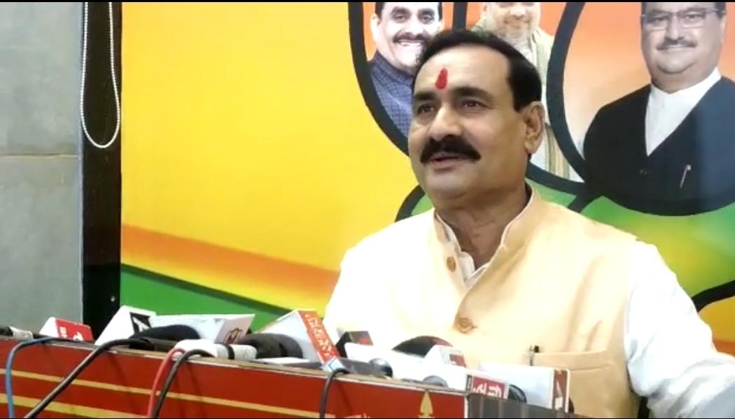 National Herald Case : कांग्रेस के विरोध प्रदर्शन पर गृहमंत्री नरोत्तम मिश्रा का बड़ा बयान