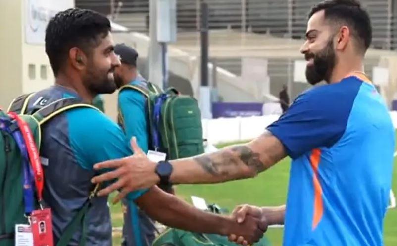 एशिया कप 2022 : मैच से पहले आमने-सामने आए विराट कोहली और बाबर आजम, देखे वीडियो