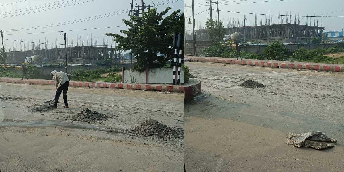 Singrauli News : सड़कों पर बिखरी एनटीपीसी की राख, राहगीर हो रहे परेशान, प्रदूषण से बीमार हो रहे लोग, प्रशासन बेखबर