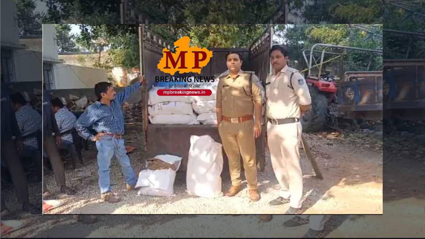 पुलिस-प्रशासन ने पकड़ा 24 क्विंटल मिलावटी मावा