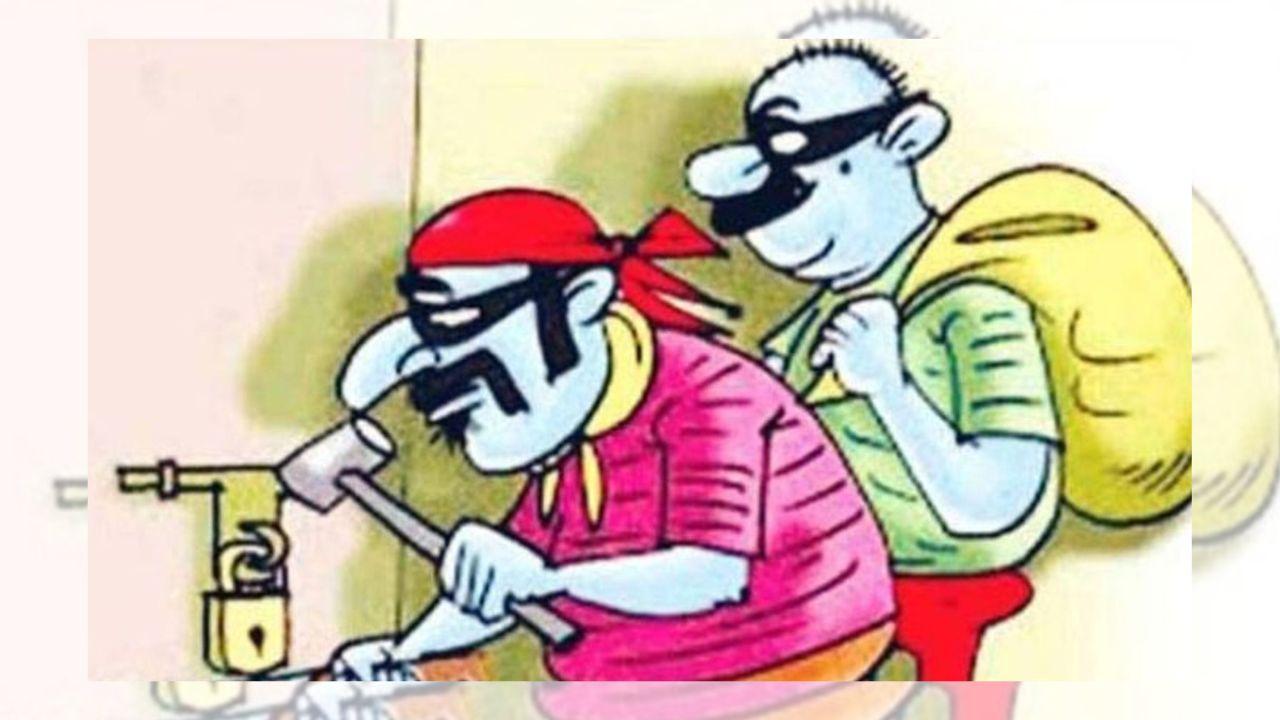 ब्यावरा में चोरों के हौसले बुलंद, 7 मिनट में 25 लाख रुपए की चोरी, मामला दर्ज