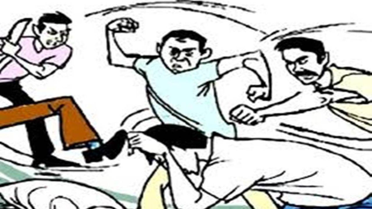 दमोह में नवरात्रि पंडाल के पास हुई चाकूबाजी, 1 युवक घायल, वीडियो वायरल