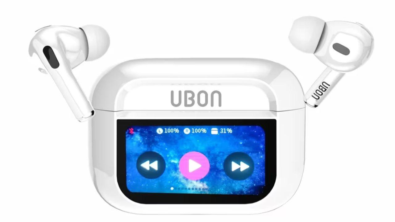UBON ने डिस्प्ले फीचर के साथ ईयरपॉड को किया लॉन्च, जानें खासियत और कीमत