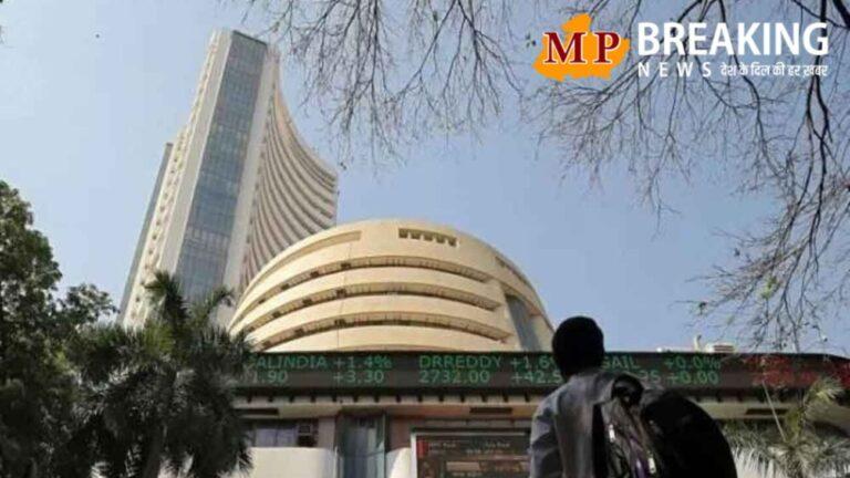 आज भारतीय शेयर बाजार में गिरावट, सेंसेक्स 250 अंक गिरा, निफ्टी 100 अंक लुढ़का