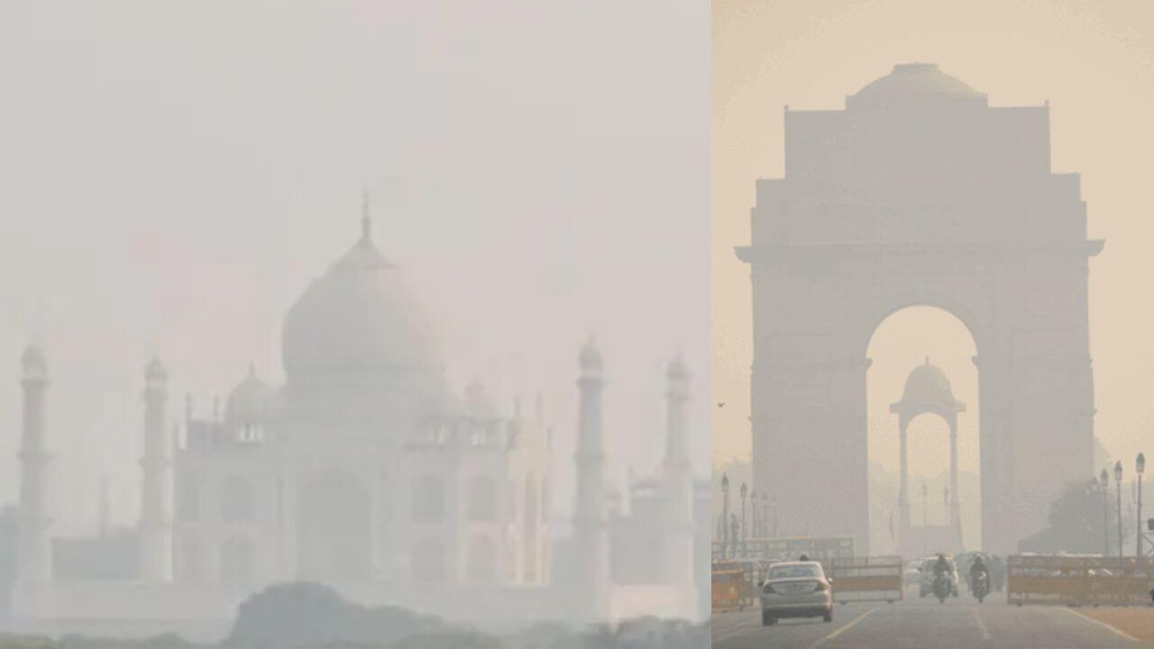 देश में खतरनाक स्तर पर पहुंचा वायु प्रदूषण, इन शहरों का AQI 300 पार
