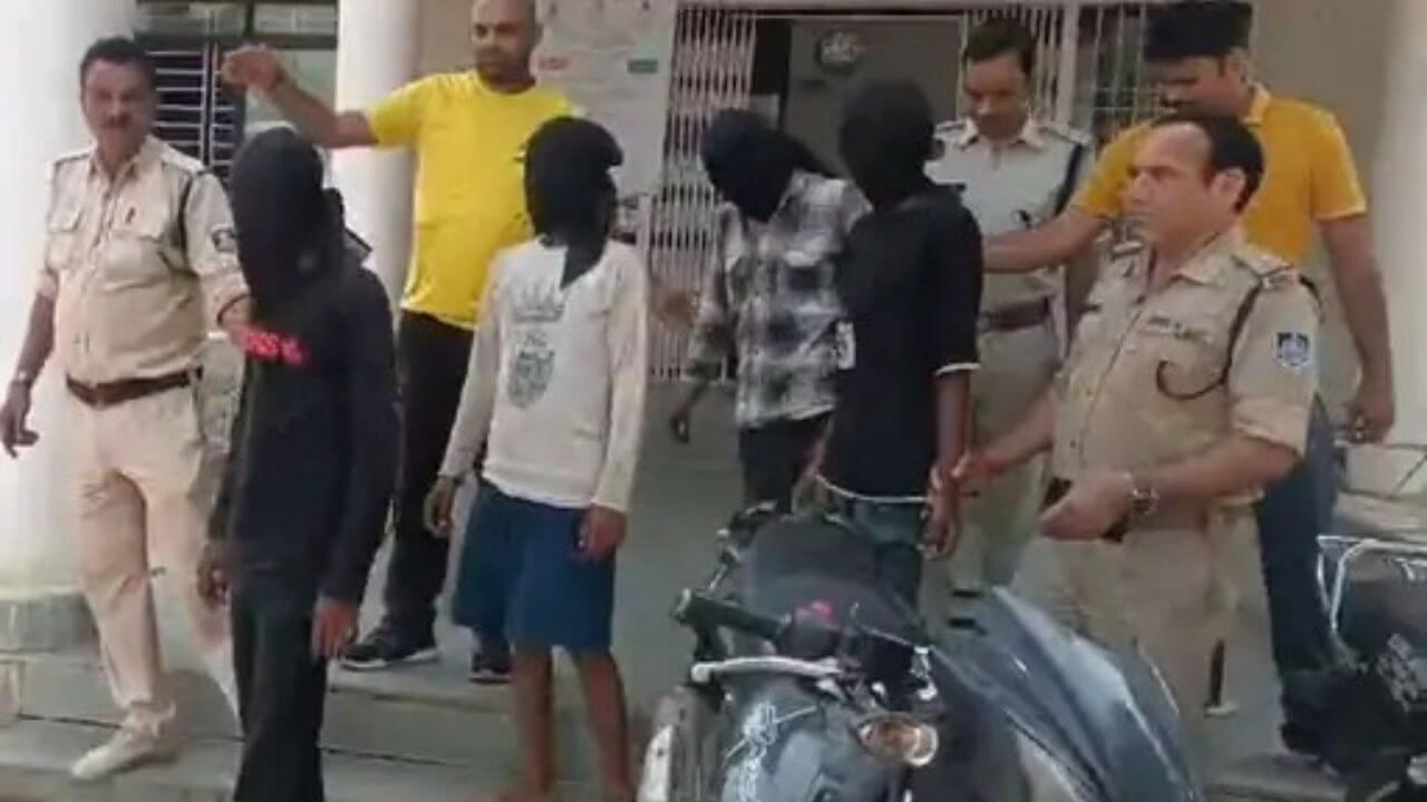 सतना पुलिस ने सुलझाई हत्या की गुत्थी, 4 नाबालिग समेत 8 आरोपी गिरफ्तार