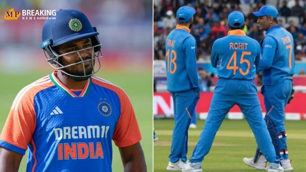 संजू सैमसन के पिता ने दिया बड़ा बयान, धोनी-विराट और रोहित-द्रविड़ पर लगाया गंभीर आरोप, कहा – इन लोगों ने मेरे बेटे को….