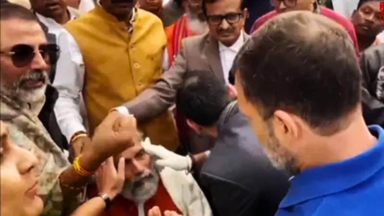 कांग्रेस के विरोध प्रदर्शन के दौरान संसद परिसर में हंगामा, BJP सांसद सारंगी घायल, बोले- राहुल गांधी ने धक्का मारा, राहुल ने दिया जवाब