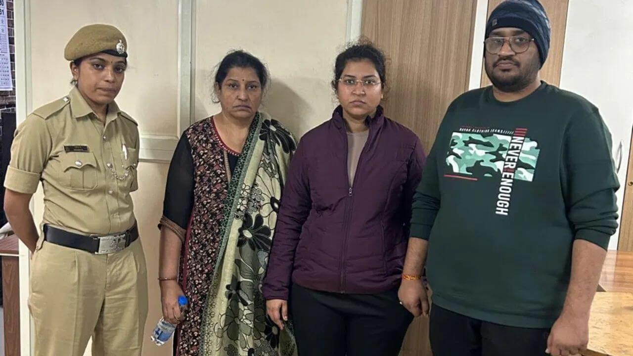 AI इंजिनियर अतुल सुभाष सुसाइड केस में पुलिस की बड़ी कार्रवाई, सास, पत्नी और उसके भाई को किया गिरफ्तार