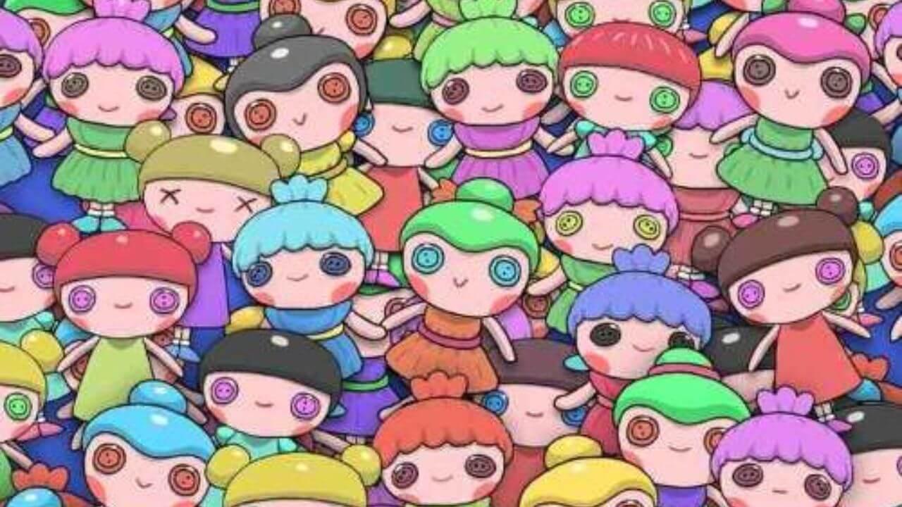 क्या आपके पास है सुपरविज़न? 5 सेकंड में अलग गुड़िया को ढूंढकर दिखाएं और साबित करें