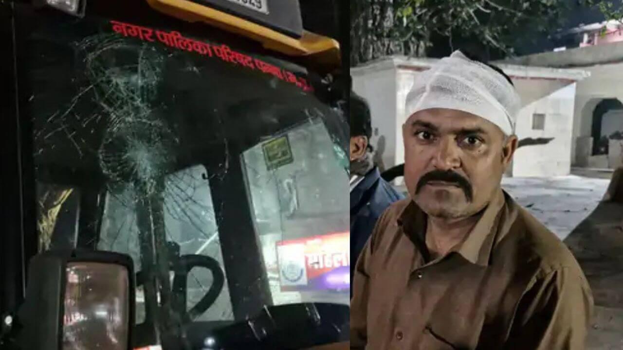 पन्ना में अतिक्रमण हटाने गए जेसीबी चालक पर हमला, बनी तनावपूर्ण स्थिति