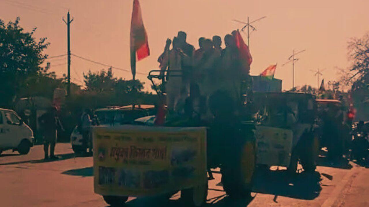 रीवा में ट्रैक्टर रैली को लेकर किसानों और पुलिस में टकराव, जानें पूरा मामला