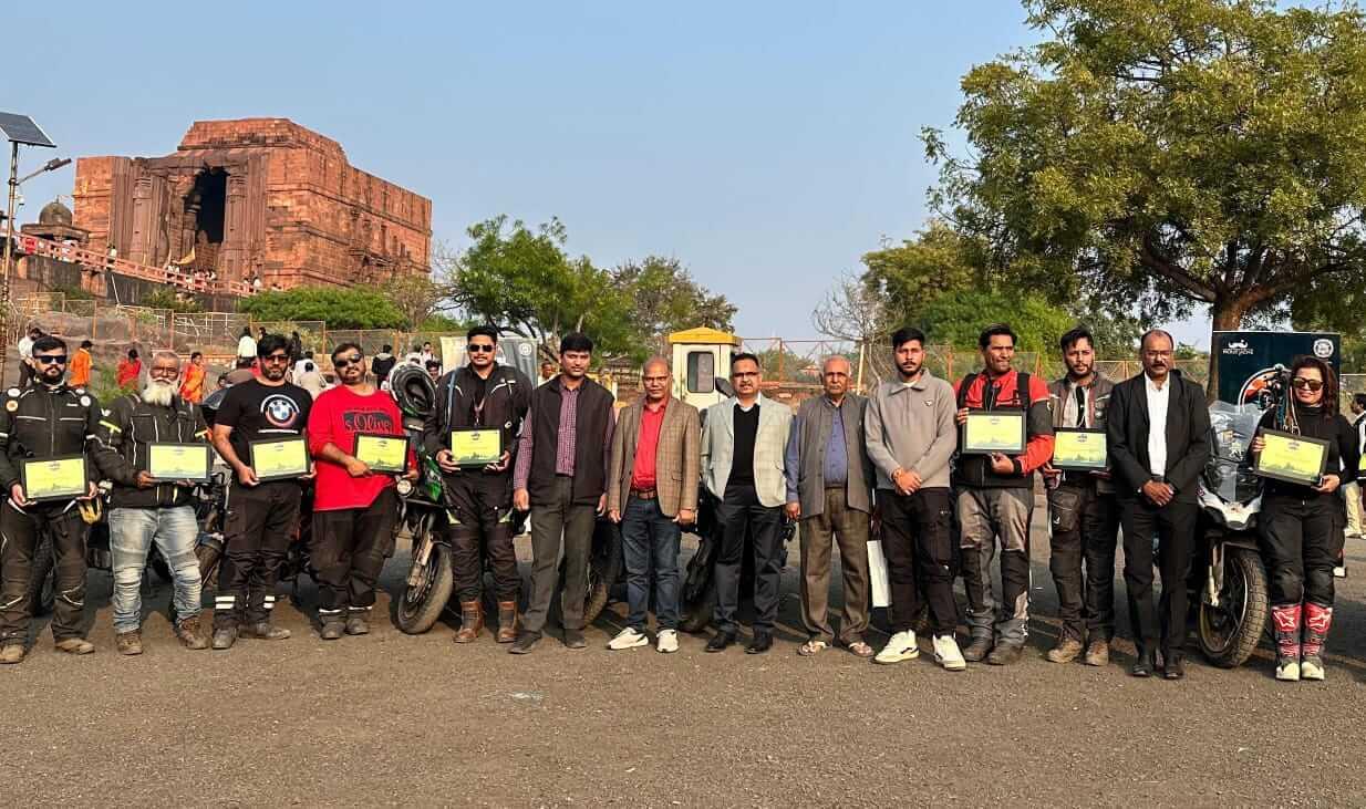 राइडर्स इन द वाइल्ड 3.0 : 28 राइडर्स ने की 1800 किलोमीटर की यात्रा, बाइकर्स ने मध्यप्रदेश के ऑफबीट डेस्टीनेशन को किया प्रमोट
