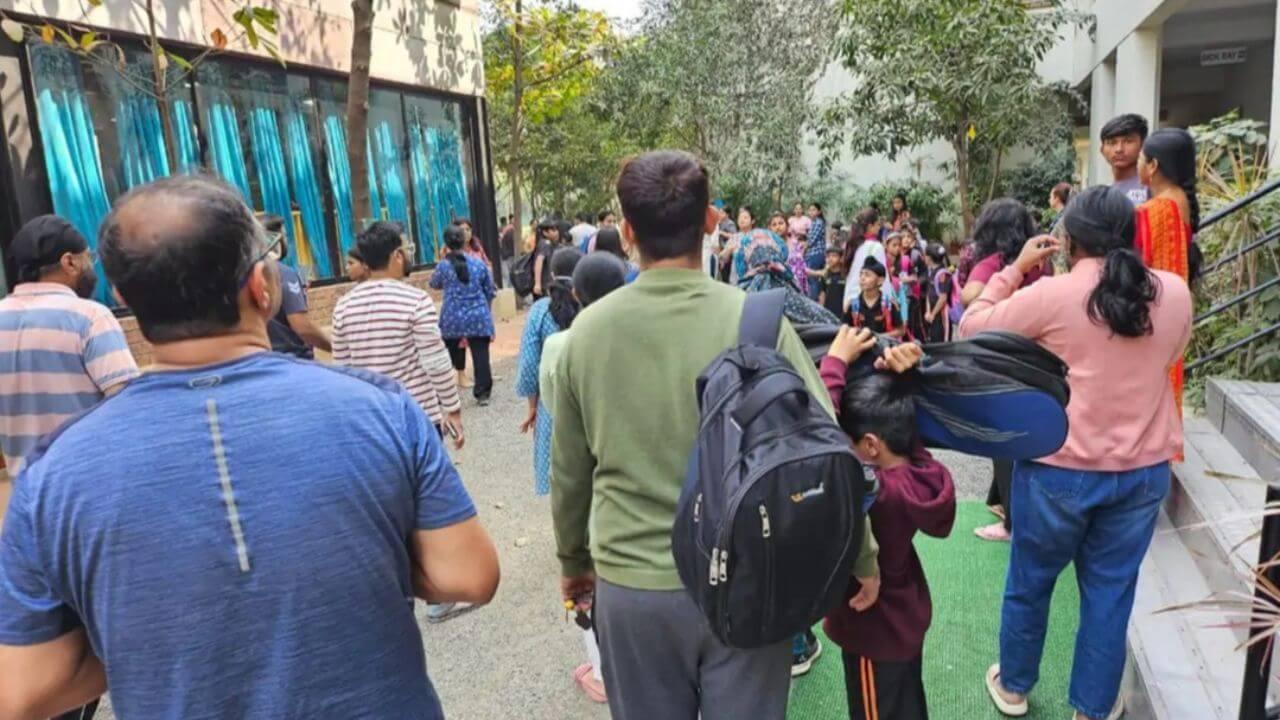 इंदौर के 2 स्कूलों को बम से उड़ाने की धमकी, खाली कराई गई बिल्डिंग, जांच में जुटी पुलिस