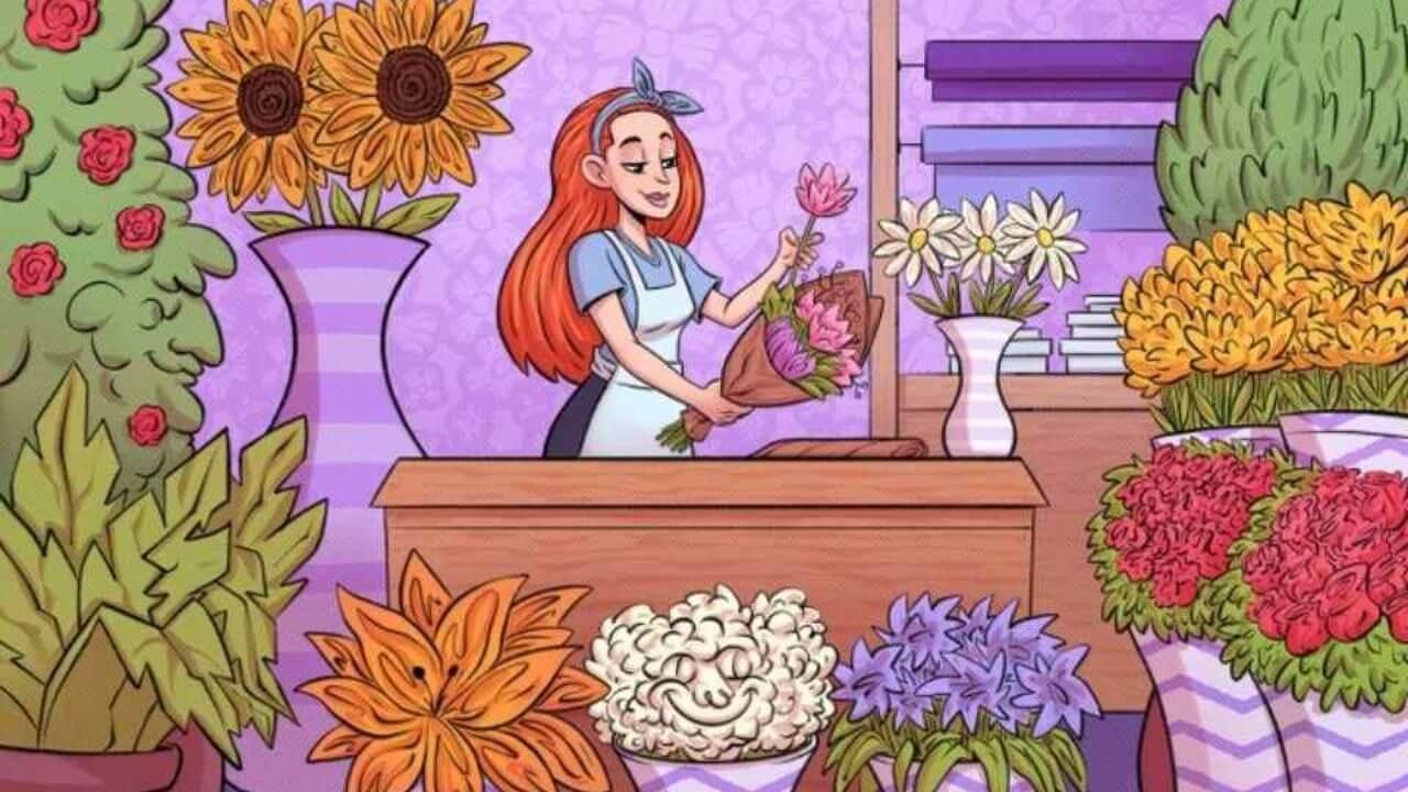 क्या आपकी नजरें हैं तेज? इस फूलों की दुकान में छुपे तीन चेहरों को 5 सेकंड में ढूंढ पाएंगे