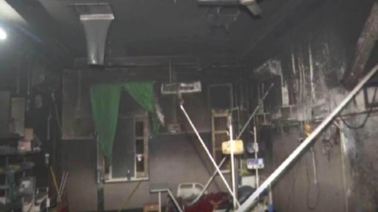 कमलाराजा अस्पताल के ICU में फटा AC लगी आग, 150 मरीजों को निकाला सुरक्षित, पाया आग पर काबू