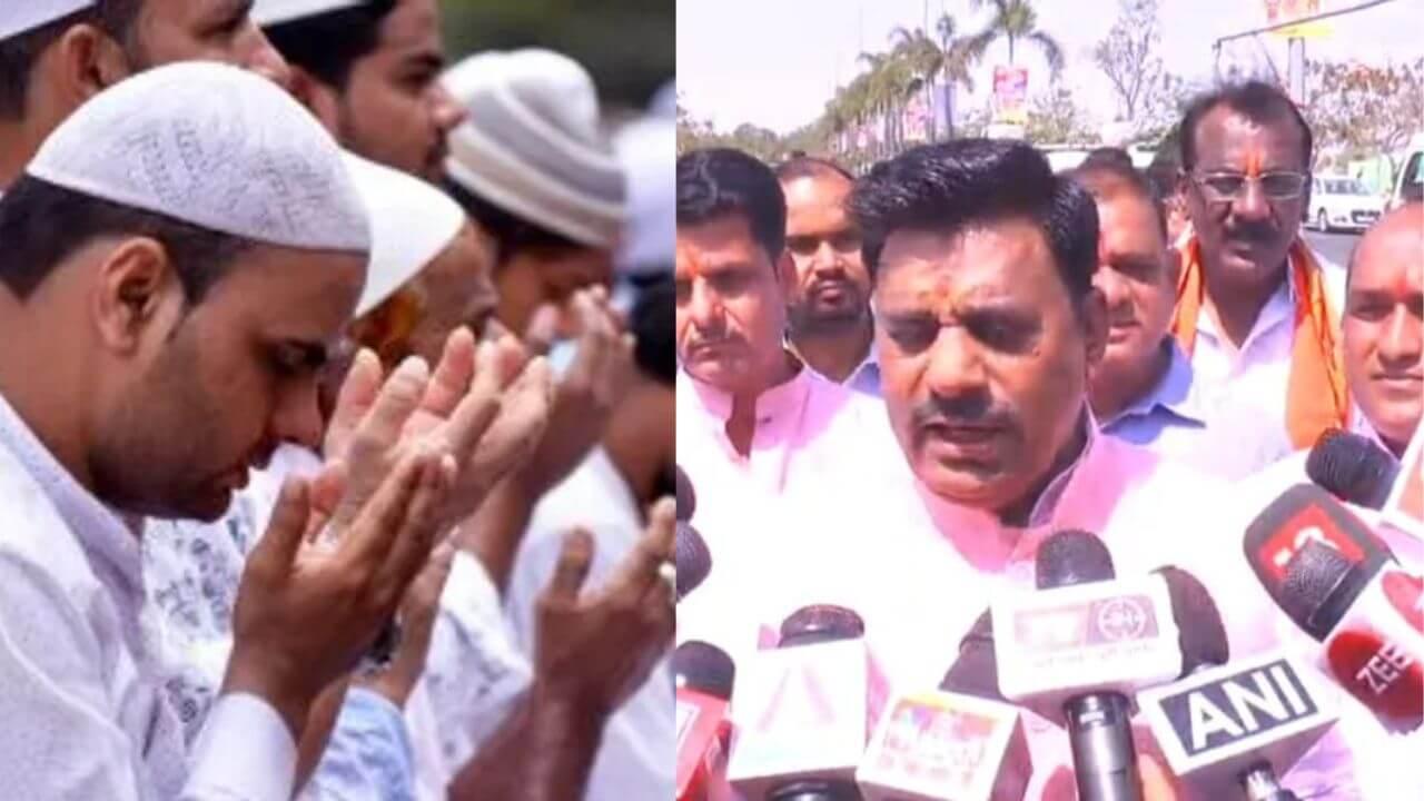 AIMPLB की अपील, काली पट्टी बांधकर जुमे की नमाज़ पढ़ें मुस्लिम, BJP विधायक रामेश्वर शर्मा ने कही बड़ी बात
