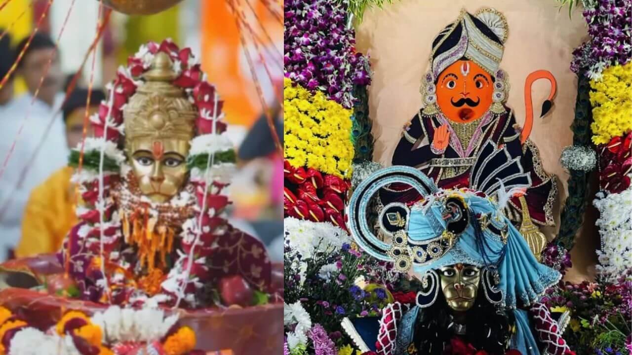 रणजीत हनुमान मंदिर में शुरू हुई रामनवमी की जोरदार तैयारी, मथुरा-वृंदावन की टीम सजाएगी शीश महल