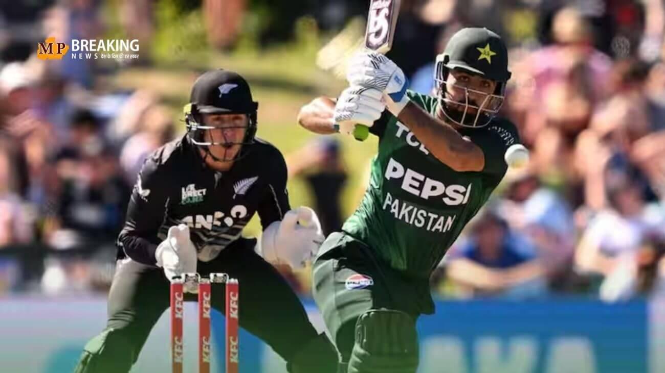 बाबर आजम और मोहम्मद रिजवान के बिना पाकिस्तान टीम की बुरी हालत, न्यूजीलैंड ने मात्र 91 रनों पर समेटा