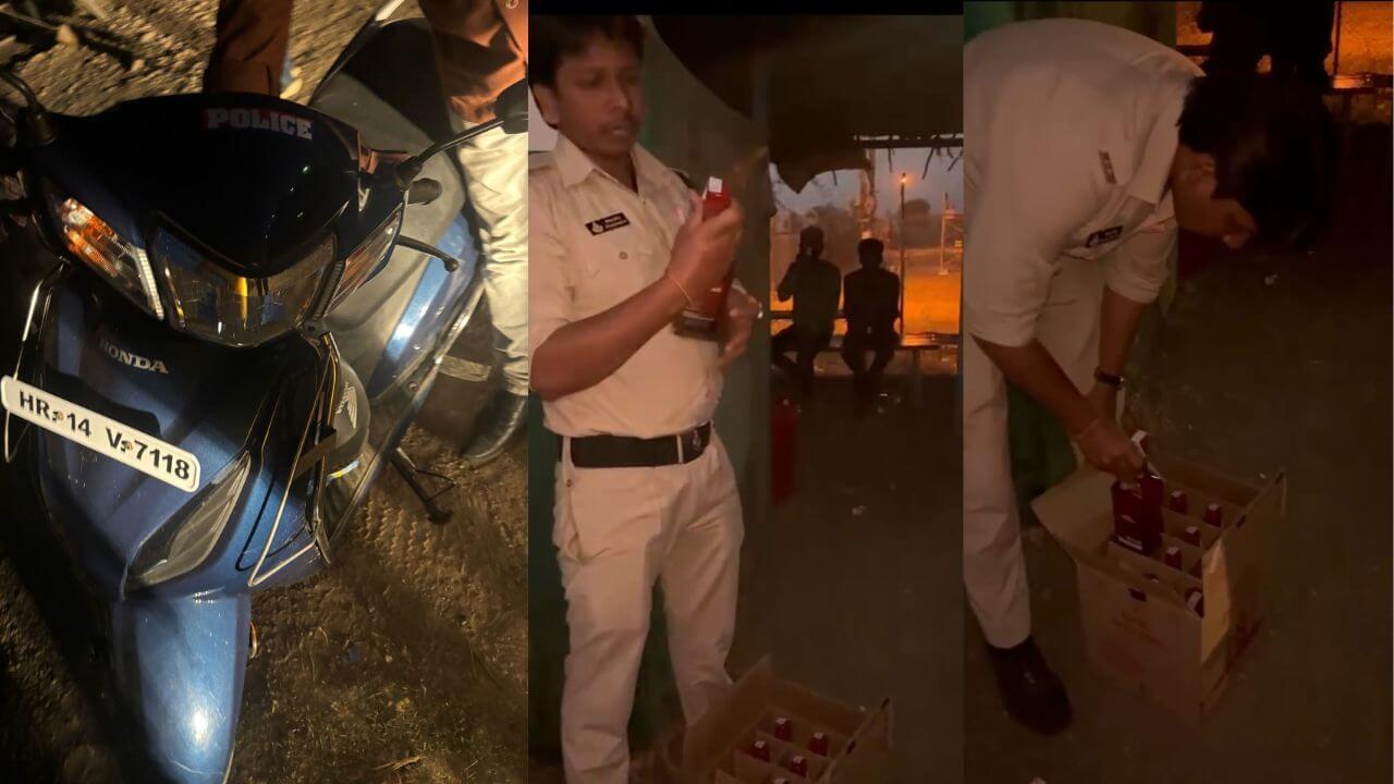 CRPF के कांस्टेबल से मिली 11 बोतल अंग्रेजी शराब, बाजार में बेचने के शक में आबकारी विभाग ने पकड़ी