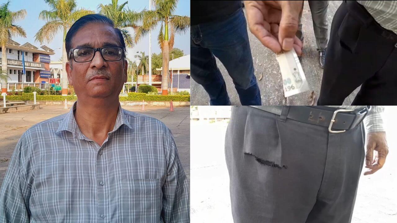 चलती बाइक पर जबरन लिफ्ट लेकर बैठा बदमाश, अधिकारी की जेब काटी, 20 हजार रुपये लूटकर साथियों सहित फरार