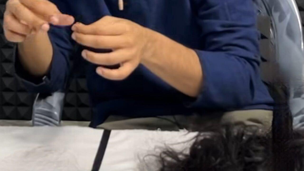 इस युवक ने गिने अपने सिर के बाल, पाँच दिन तक चला काउंटिंग मिशन, सोशल मीडिया पर वीडियो वायरल