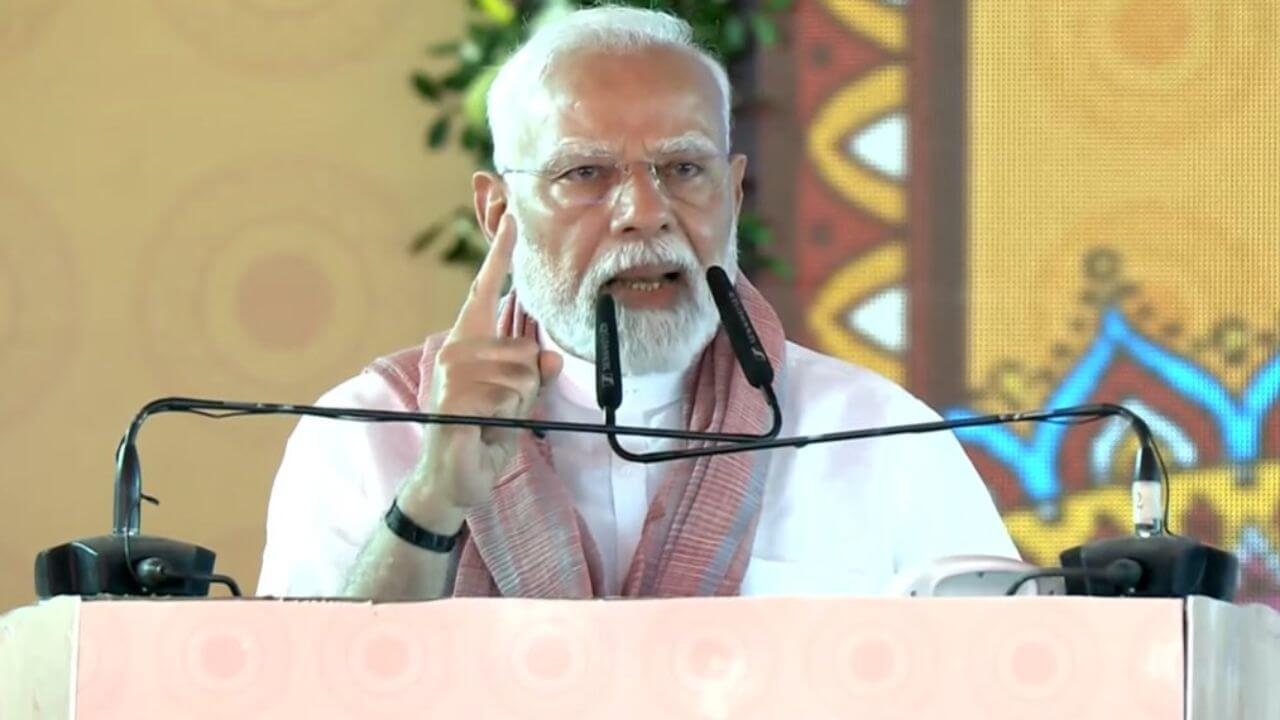 ‘एक पार्टी जो मां, माटी और मानुष का उपदेश देती है’, तृणमूल कांग्रेस पर जमकर बरसे पीएम मोदी