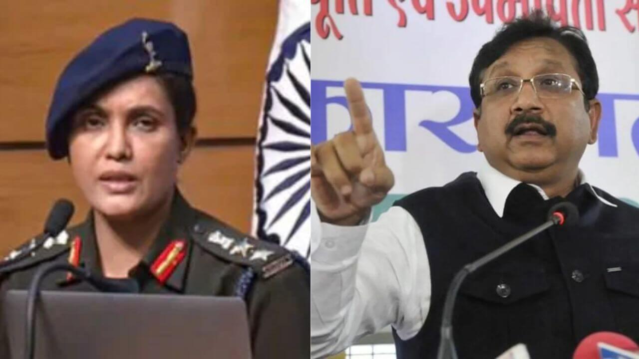 मंत्री विजय शाह ने देश को किया शर्मसार, कर्नल सोफिया कुरैशी के बारे में की बेहद आपत्तिजनक टिप्पणी