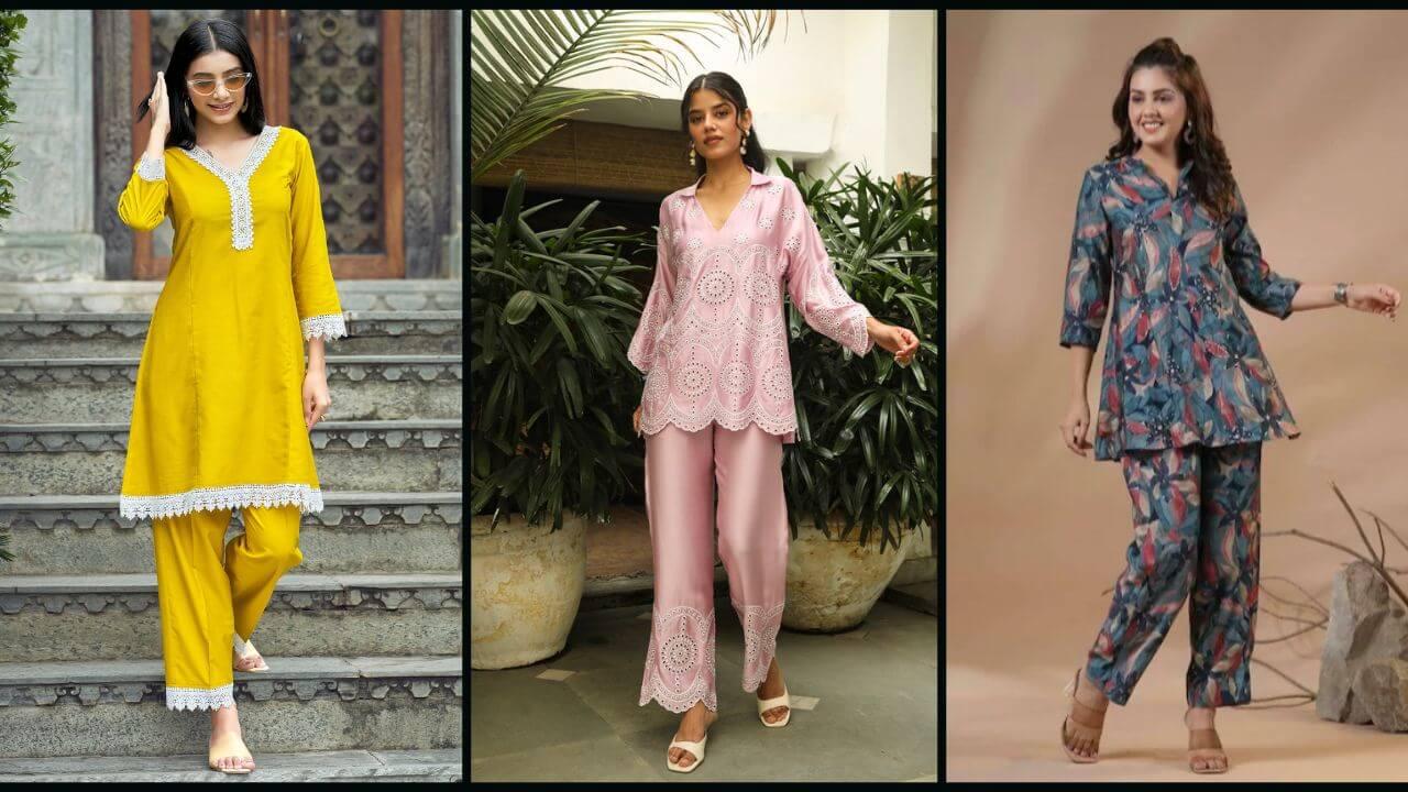 कूल और स्टाइलिश लुक देंगे ये खूबसूरत Co-Ord Sets, हर मौके के लिए है परफेक्ट