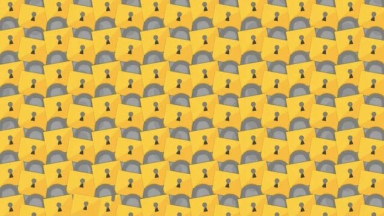 इस तस्वीर में छिपा है सिर्फ एक खुला लॉक, 5 सेकंड में पकड़ लिया तो मानिए आप जीनियस