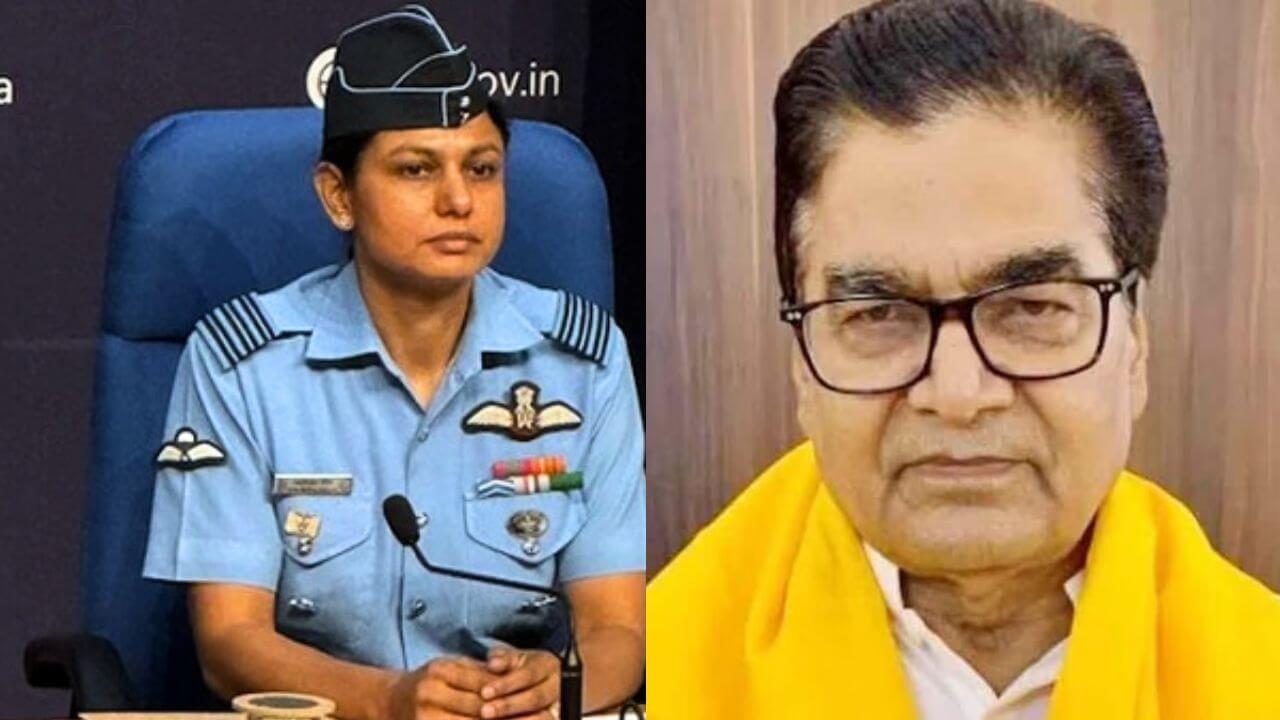 कर्नल सोफिया कुर्रेशी के बाद अब विंग कमांडर व्योमिका सिंह पर अभद्र टिप्पणी, रामगोपाल यादव ने जातिसूचक शब्दों से किया संबोधित, योगी आदित्यनाथ का पलटवार