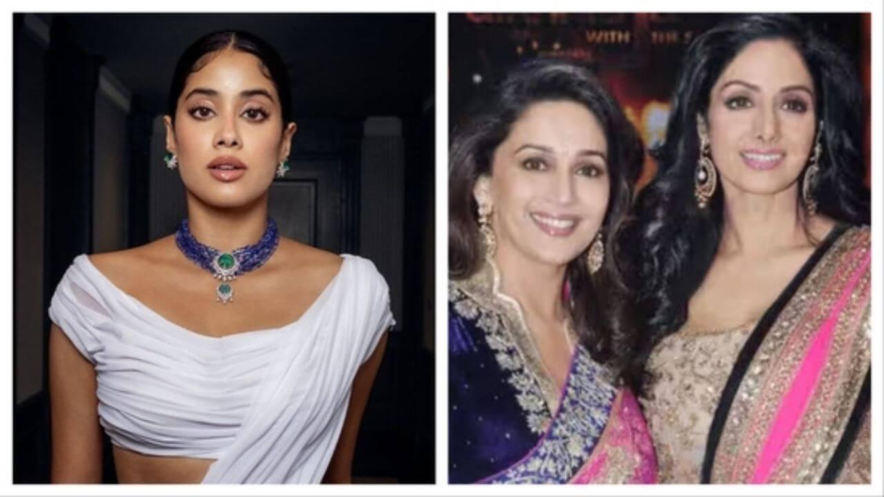 माधुरी और श्रीदेवी के पोस्ट पर जाह्नवी कपूर का रिएक्शन, सोशल मीडिया पर छिड़ी बहस