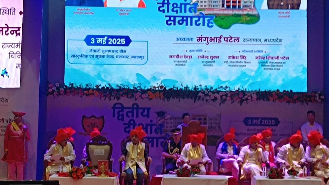 एमपी मेडिकल यूनिवर्सिटी का नाम बदला, अब कहलायेगा महर्षि सुश्रुत आयुर्विज्ञान विश्वविद्यालय, राज्यपाल ने की घोषणा