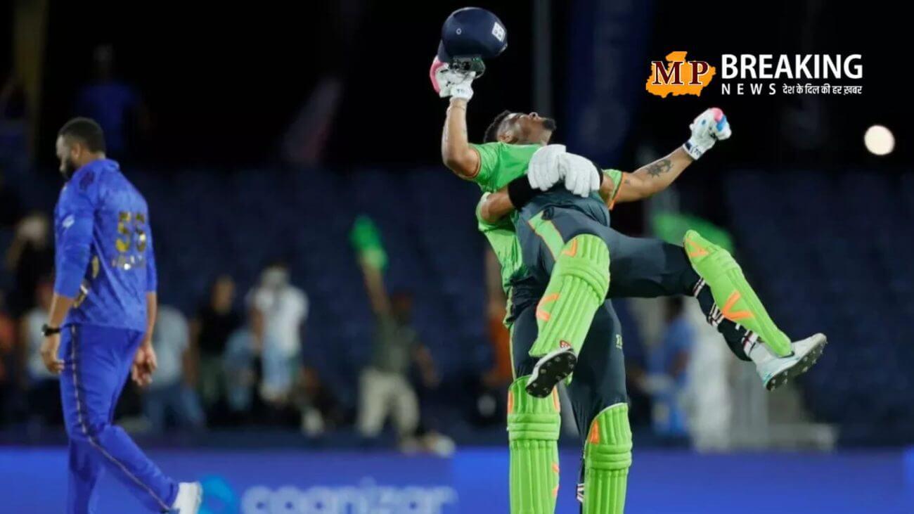 हेटमायर ने फेरा निकोलस पूरन के शतक पर पानी, MLC के इतिहास का सबसे बड़ा स्कोर हुआ चेज