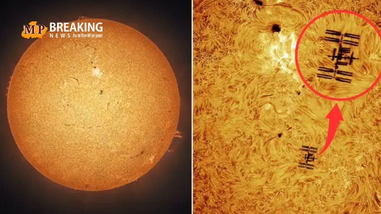 सूरज की तस्वीर ले रहा था ये शख्स, तभी हुआ कुछ ऐसा, कैमरे में कैद हो गई ये अद्भुत घटना!