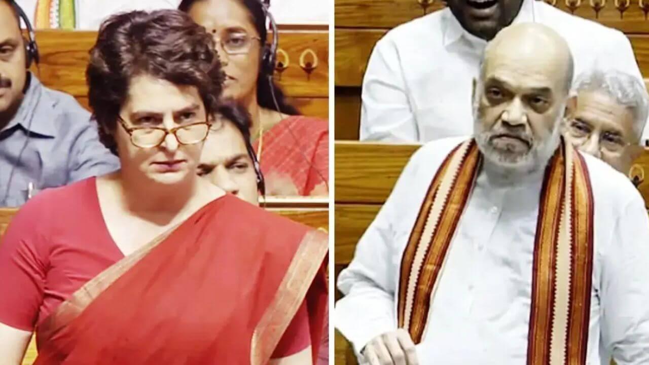 सोनिया गांधी ने किसके लिए बहाए आंसू? लोकसभा में अमित शाह और प्रियंका गांधी के बीच तीखी बहस