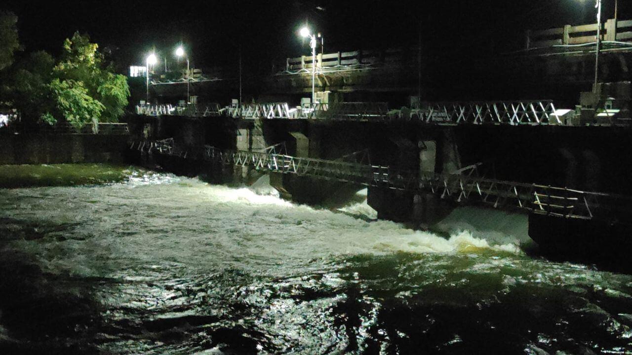 मानसून की मेहरबानी से ग्वालियर का तिघरा जलाशय लबालब, अलर्ट जारी कर तीन गेट से निकाला लगभग चार हज़ार क्यूसिक पानी