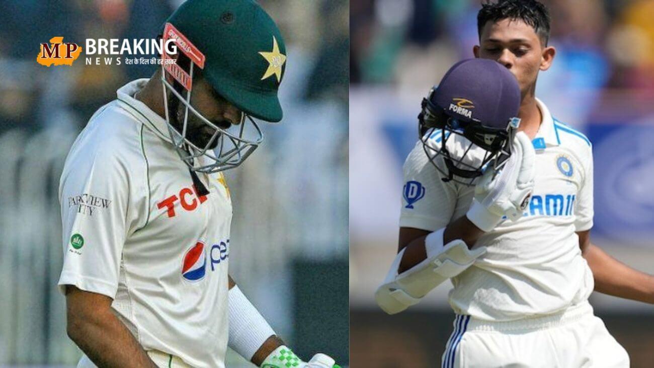 यशस्वी जयसवाल और बाबर आज़म में से कौन बल्लेबाज है टेस्ट में बेहतर? आंकड़े जानकर चौंक जायेंगे आप!