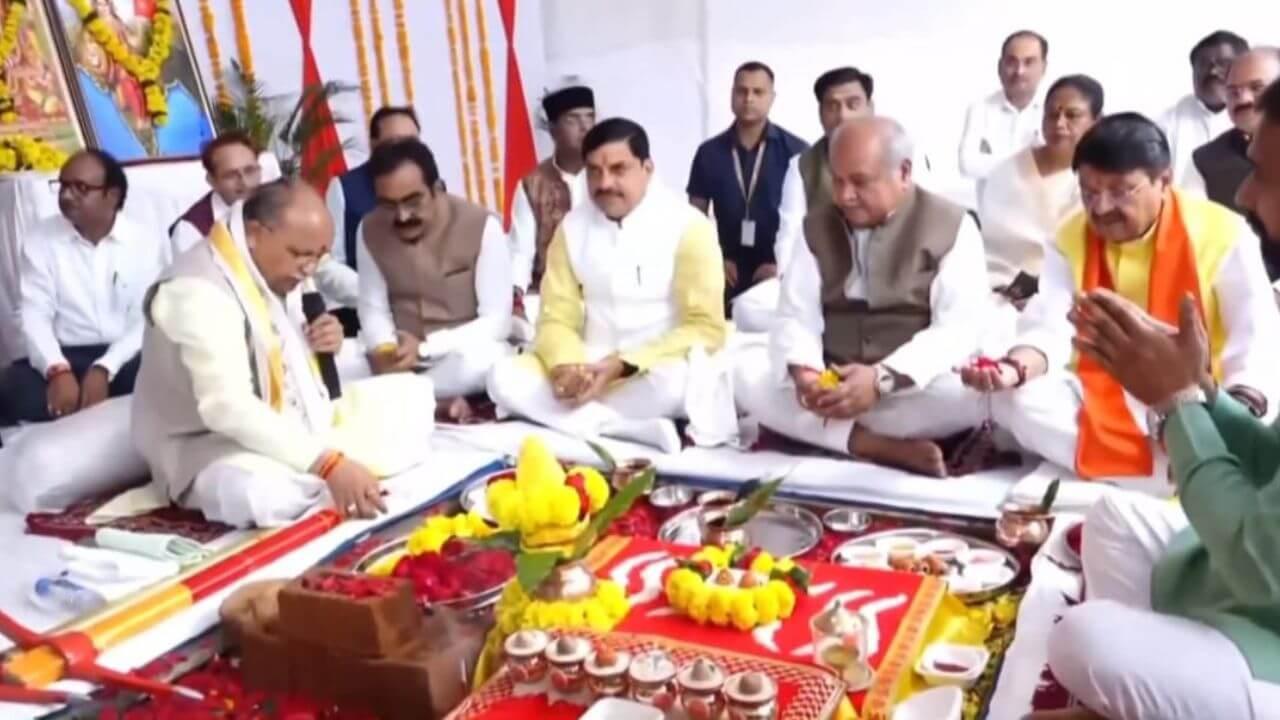 सीएम डॉ मोहन यादव ने किया नवीन विधायक विश्राम गृह का भूमिपूजन, आधुनिक सुविधाओं से लैस होंगे फ़्लैट