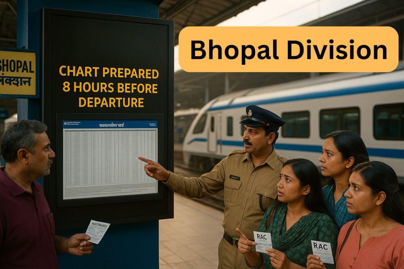 अब 08 घंटे पहले तैयार होगा पहला चार्ट, रेलवे आरक्षण प्रक्रिया में हुआ खास बदलाव