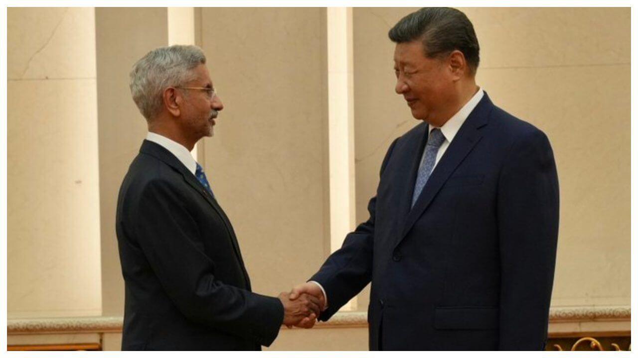 CHINA: गलवान संघर्ष के बाद पहली भेंट, विदेश मंत्री जयशंकर की राष्ट्रपति शी जिनपिंग से मुलाकात