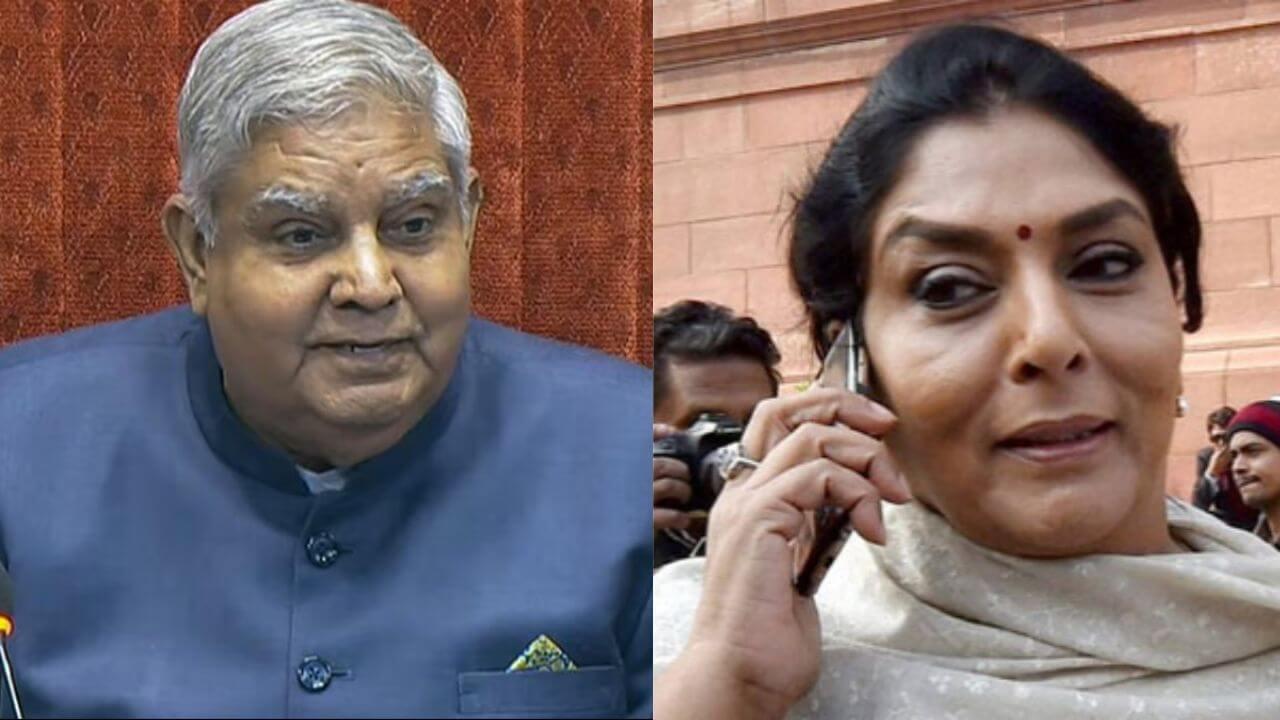 जगदीप धनखड़ के इस्तीफे पर बोलीं रेणुका चौधरी-“वे हट्टे कट्टे जाट हैं, ये सरकारी बीमारी है BJP का अजीब वायरस है”